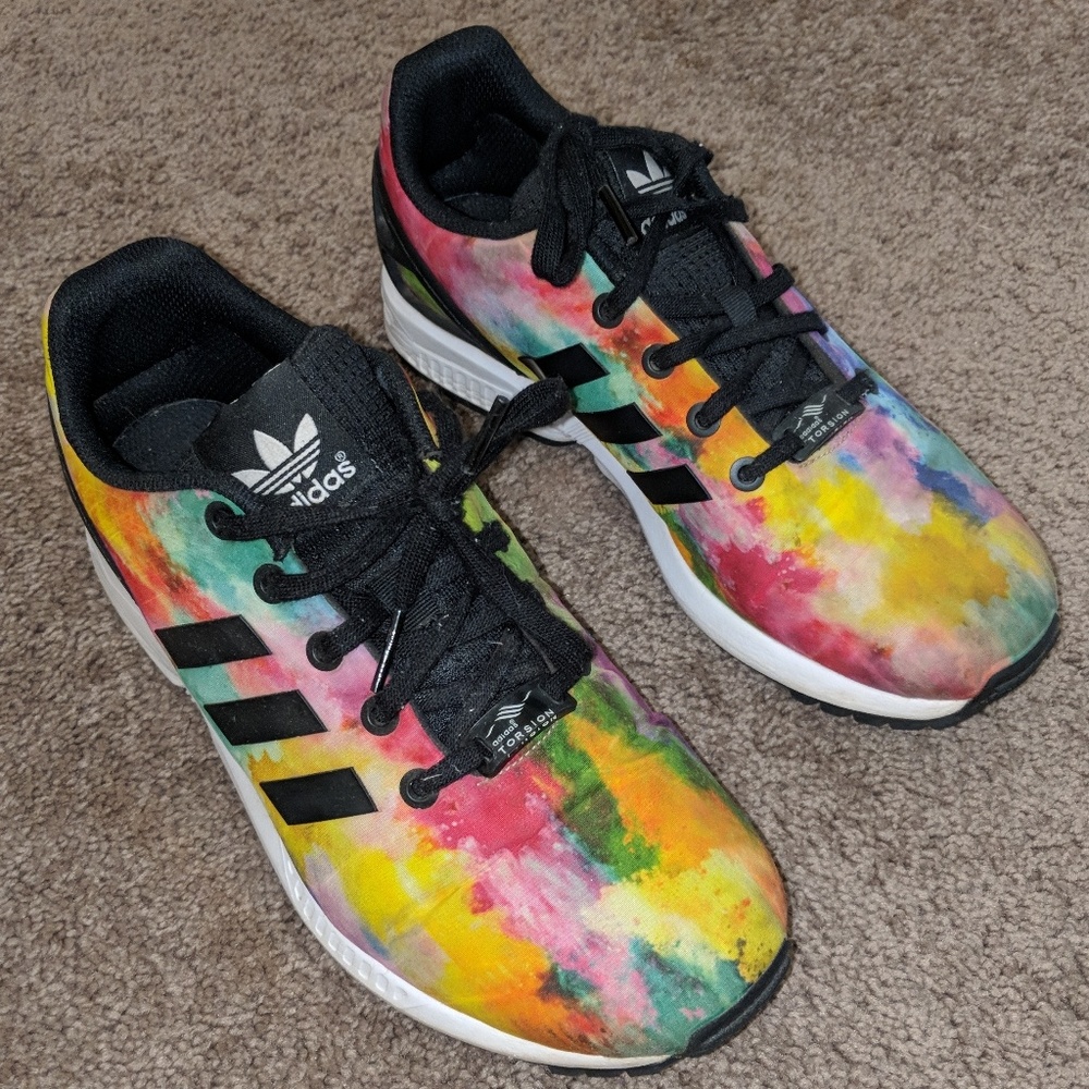 Watercolor Adidas Sneaks